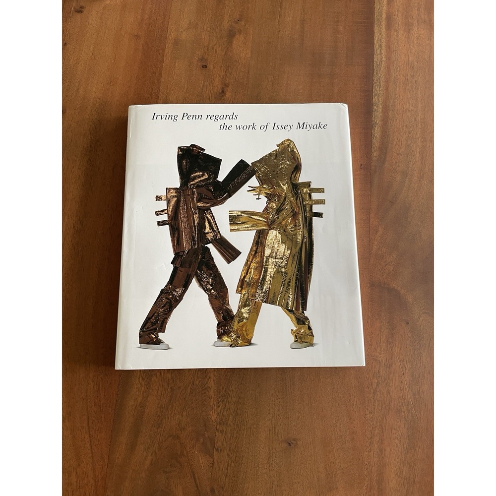 Irving Penn regards the work of Issey Miyake Book First US Edition